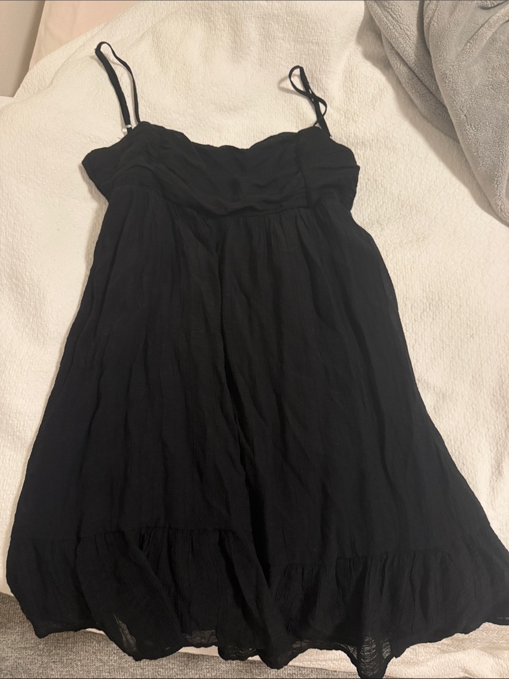 RSQ Black Spaghetti Strap Sundress